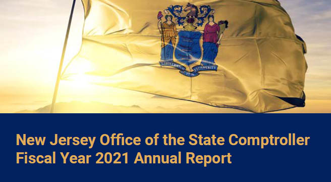 New Jersey Offce of State Comptroller Annual Report